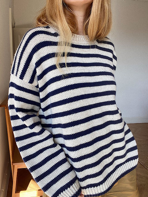Striped Knit Sweater