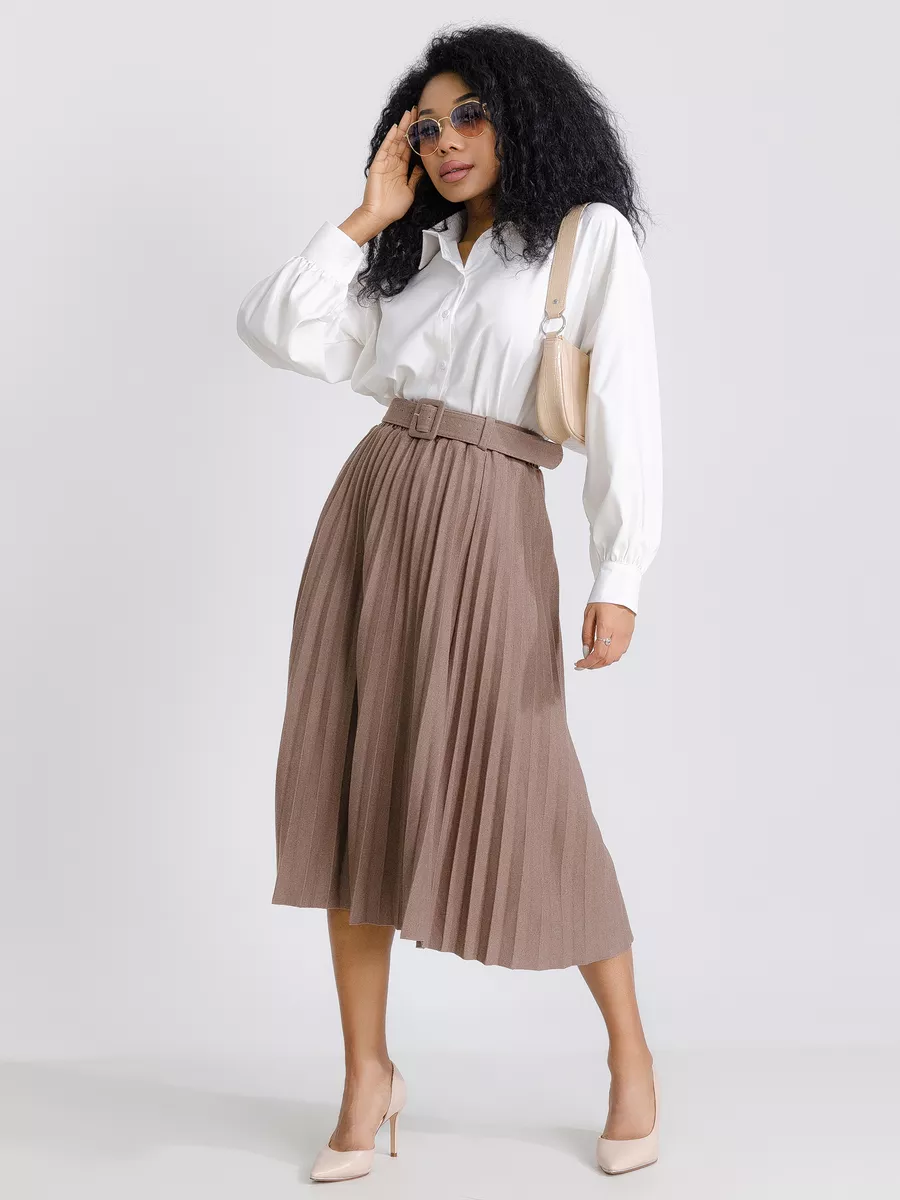 Stylish Pleated Skirt